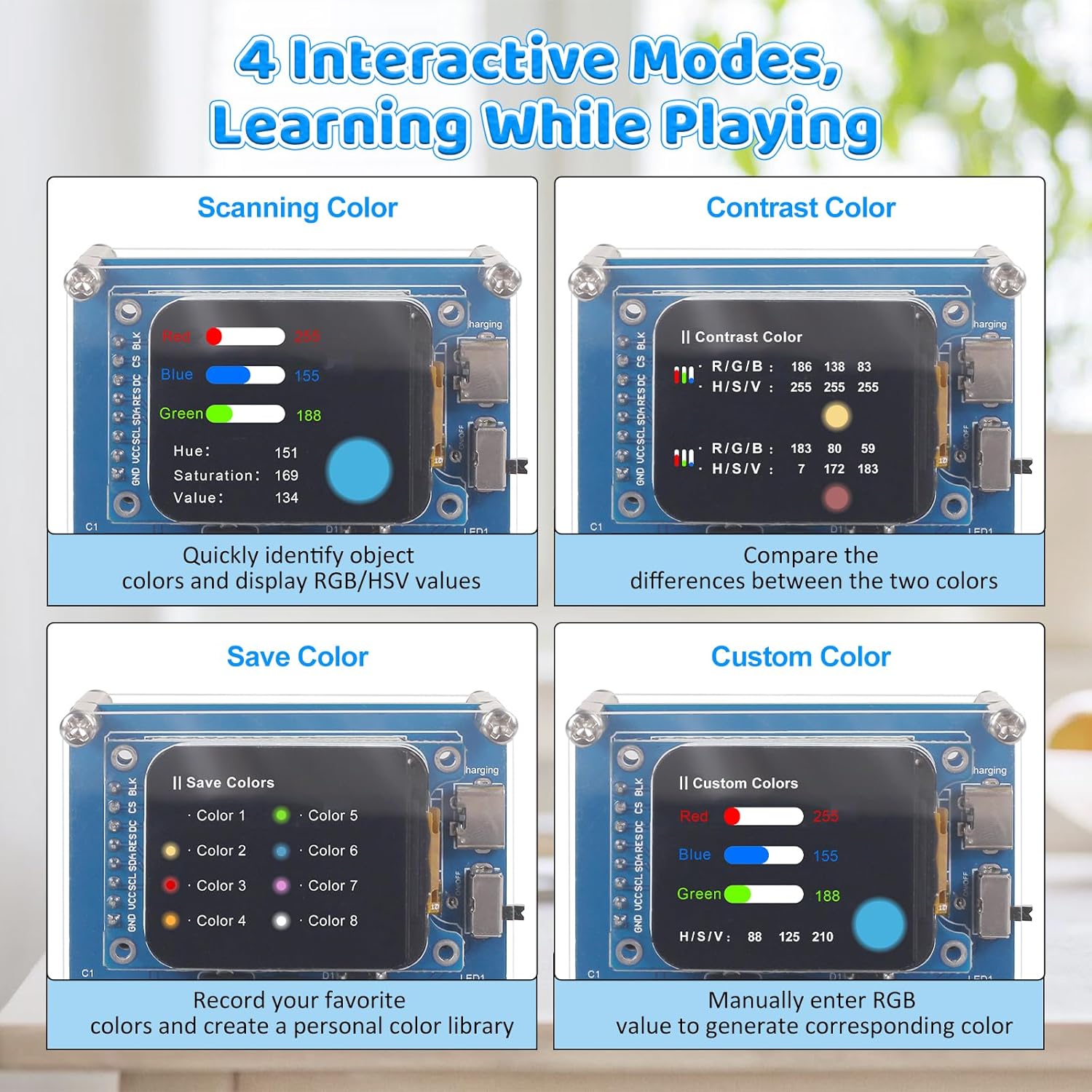 DIY Color Recognition Solderin - Hobby Diy Electronics Kit 评论和价格