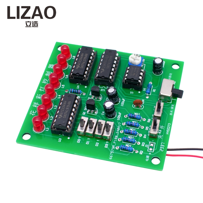 LED Flowing Light Controller D - Hobby Diy Electronics Kit 评论和价格