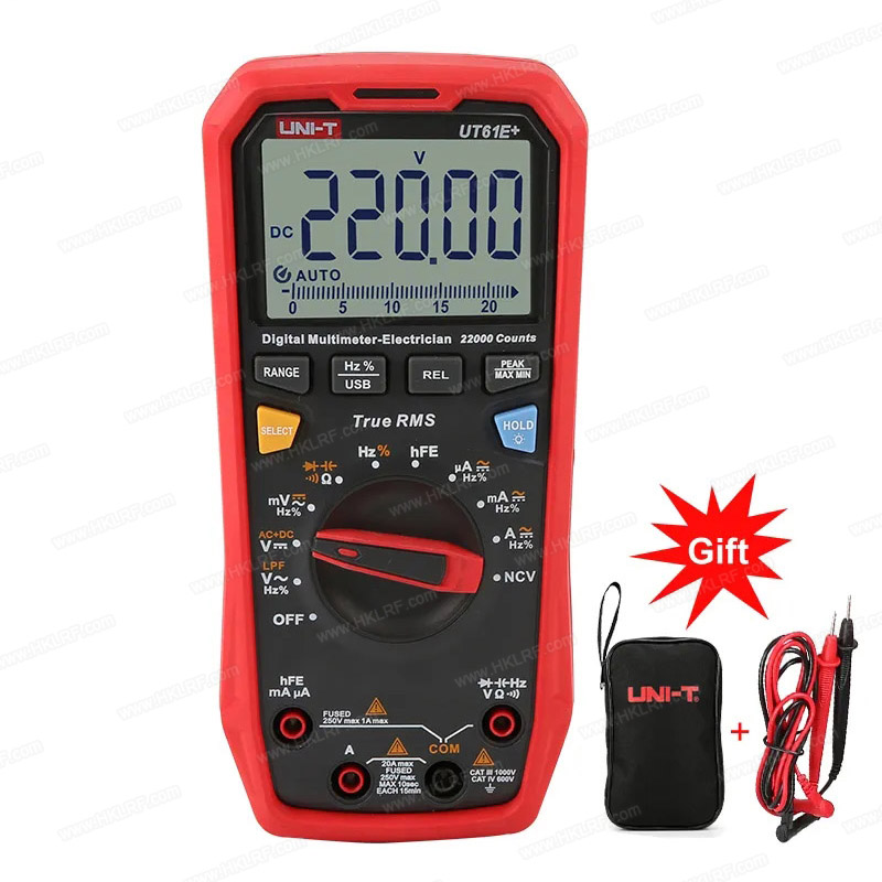 True RMS  AC DC Voltage Tester - Multimeter Digital 评论和价格