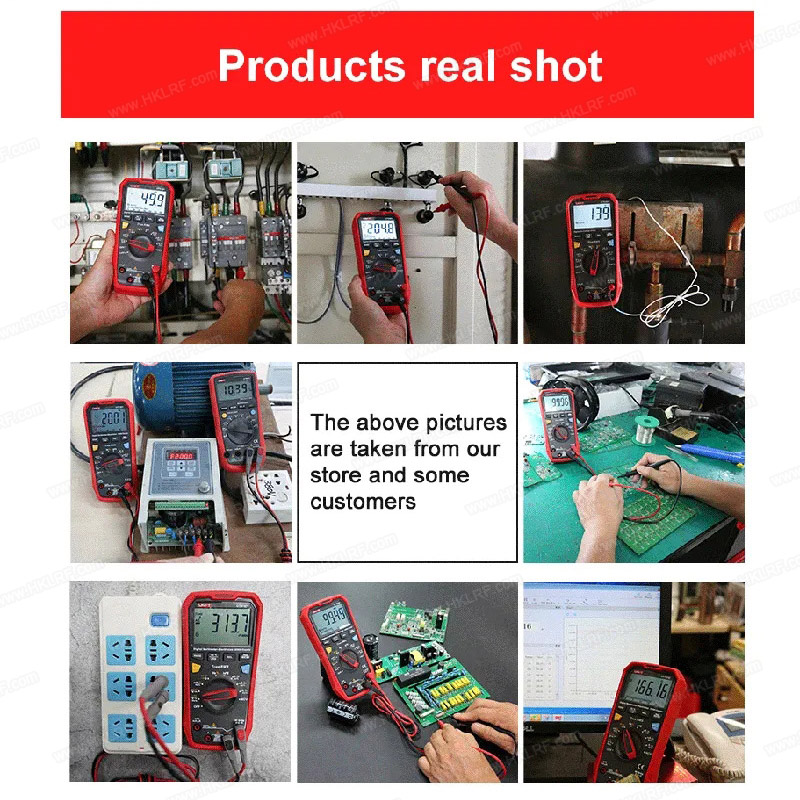 True RMS  AC DC Voltage Tester - Multimeter Digital 评论和价格