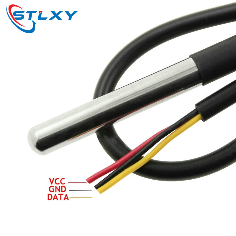 5PcsDS1820 Stainless steel pac - Ds18B20 Temperature Sensor 评论和价格