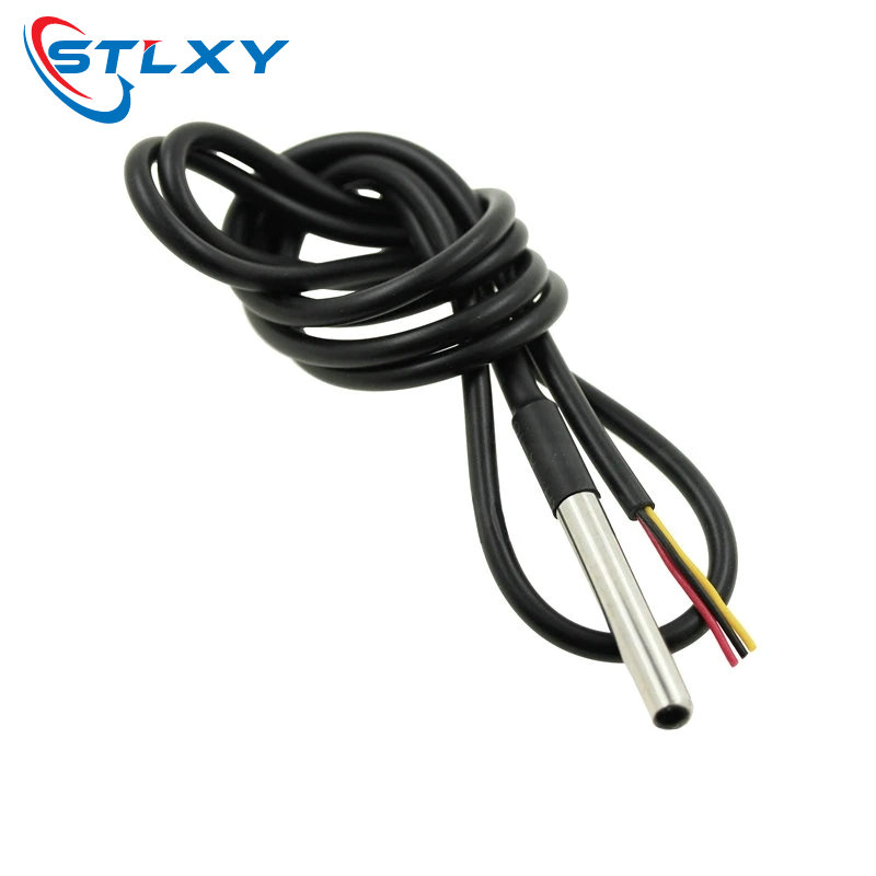 5PcsDS1820 Stainless steel pac - Ds18B20 Temperature Sensor 评论和价格