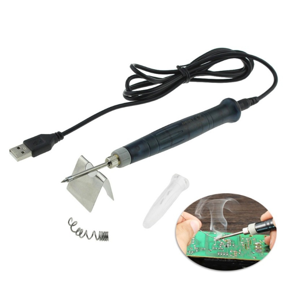 Mini 5V USB Solder Iron Portab - Diy Electronics Workshop 评论和价格