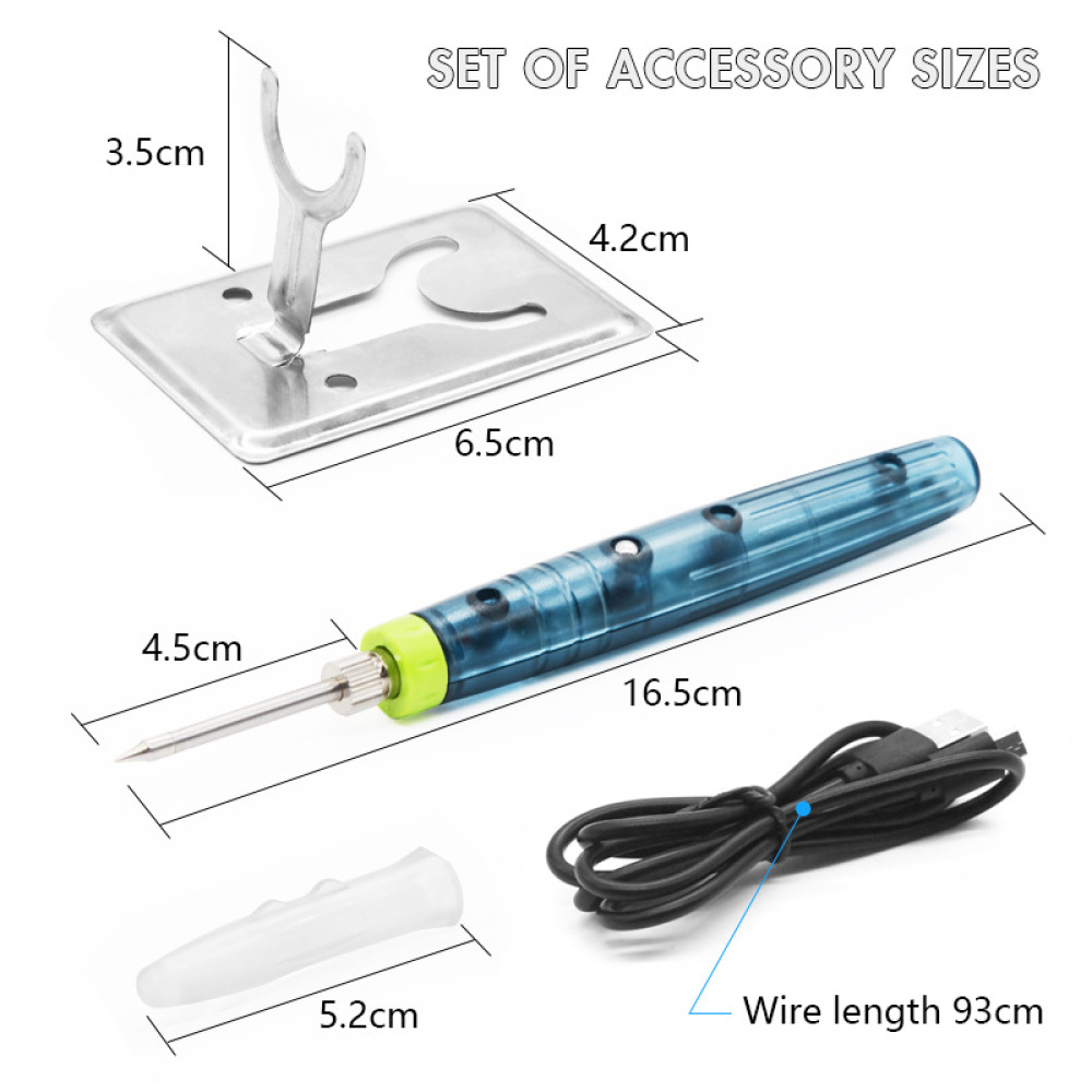 Mini 5V USB Solder Iron Portab - Diy Electronics Workshop 评论和价格